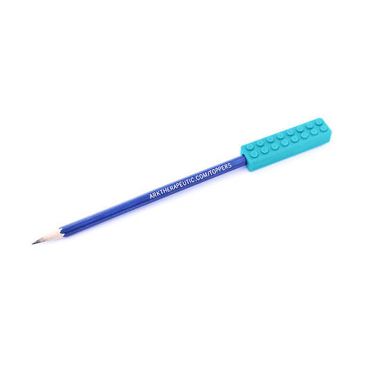 Brick Stick™ Chewable Pencil Topper - Teal XT